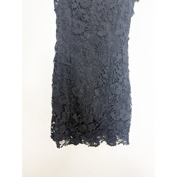 Lulus Romance Language Black Backless Lace Dress Size Medium Cocktail Wedding - Picture 9 of 13